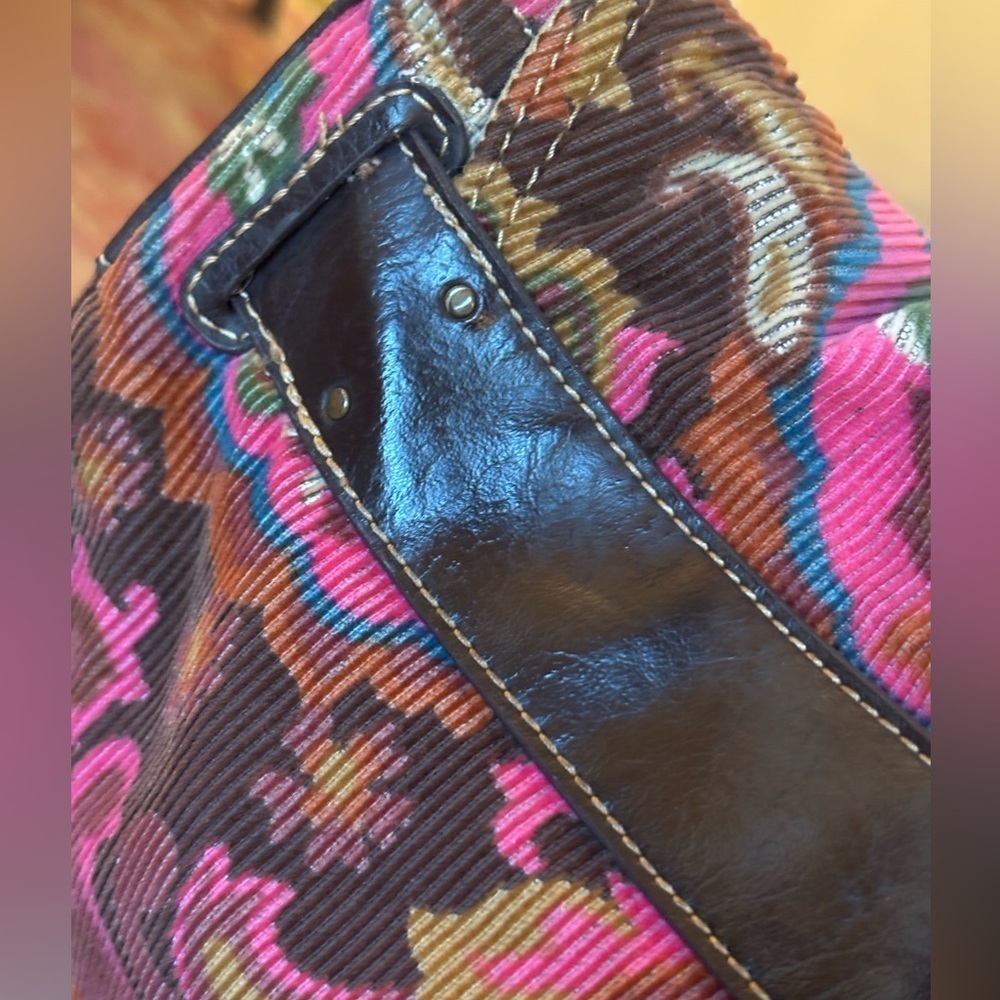 Stamp 10 Vintage Crossbody Handbag. 11”x11.5” Boho | Dopamine | Retro | Y2K - Picture 4 of 16